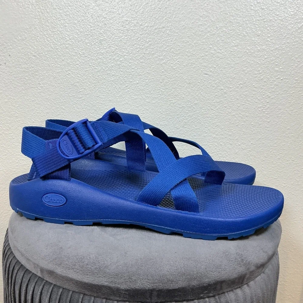 Chaco‎ Z/1 Classic Sz US 13 M Men's Blue Strappy Sports Sandals JCH110005Z